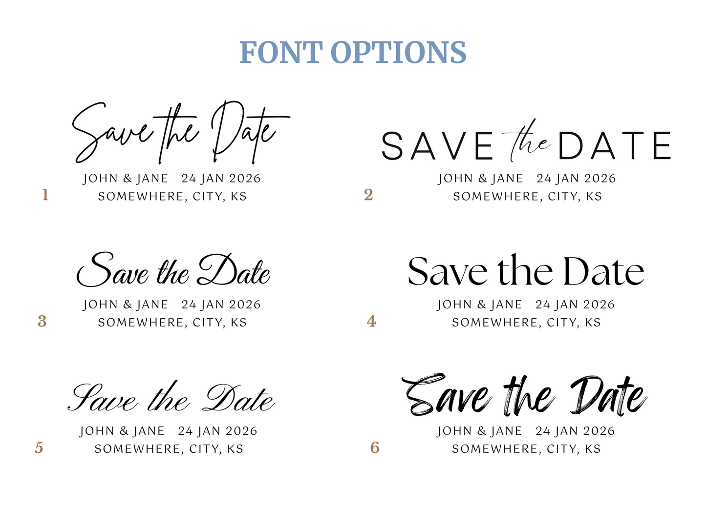 Save the Date Magnets