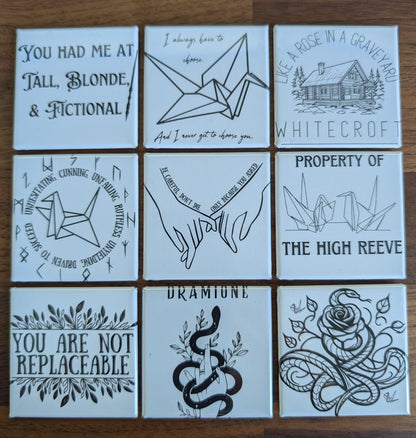 Exclusive Magnets (set of 9- 2 x 2in)