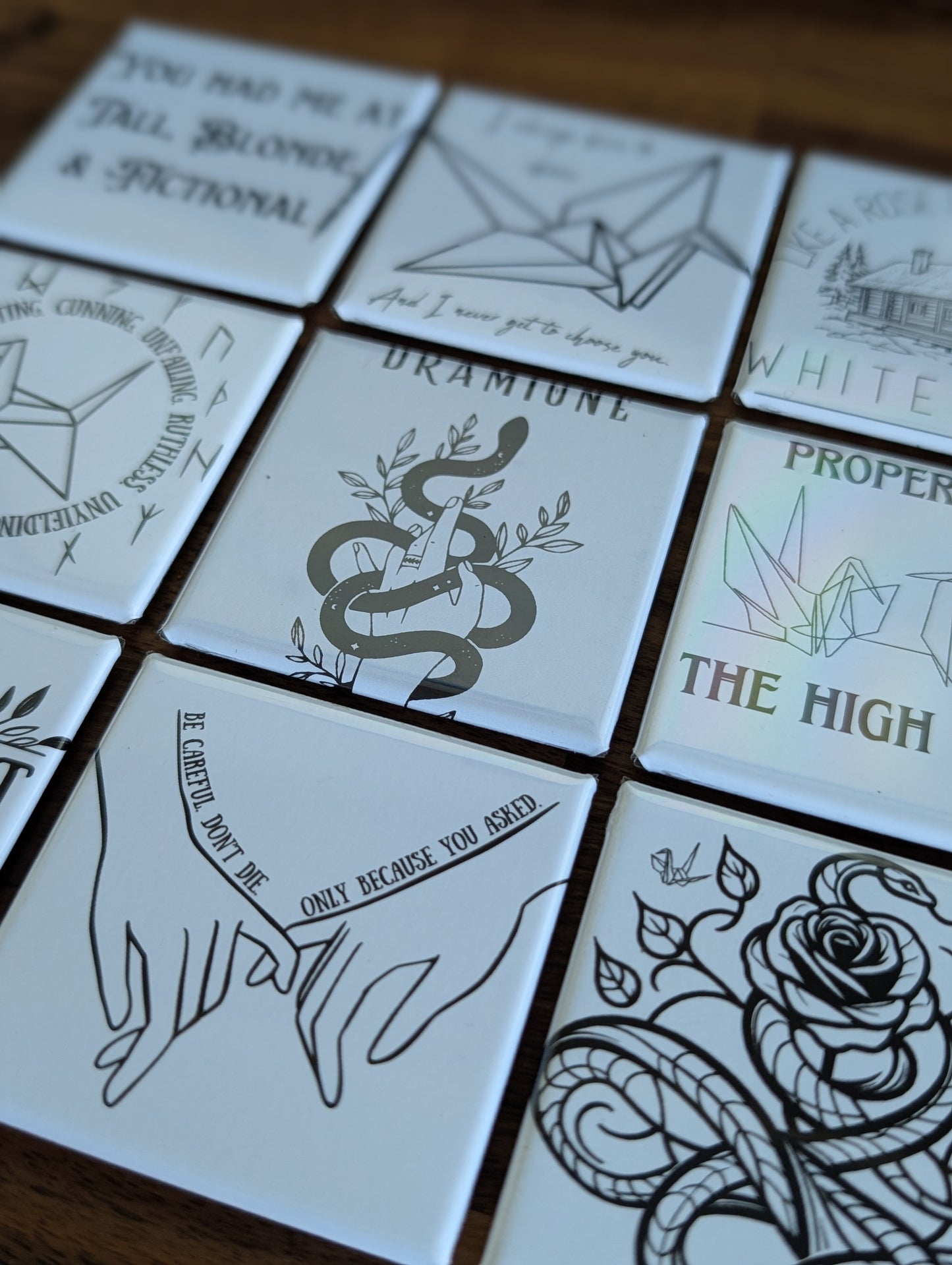 Exclusive Magnets (set of 9- 2 x 2in)