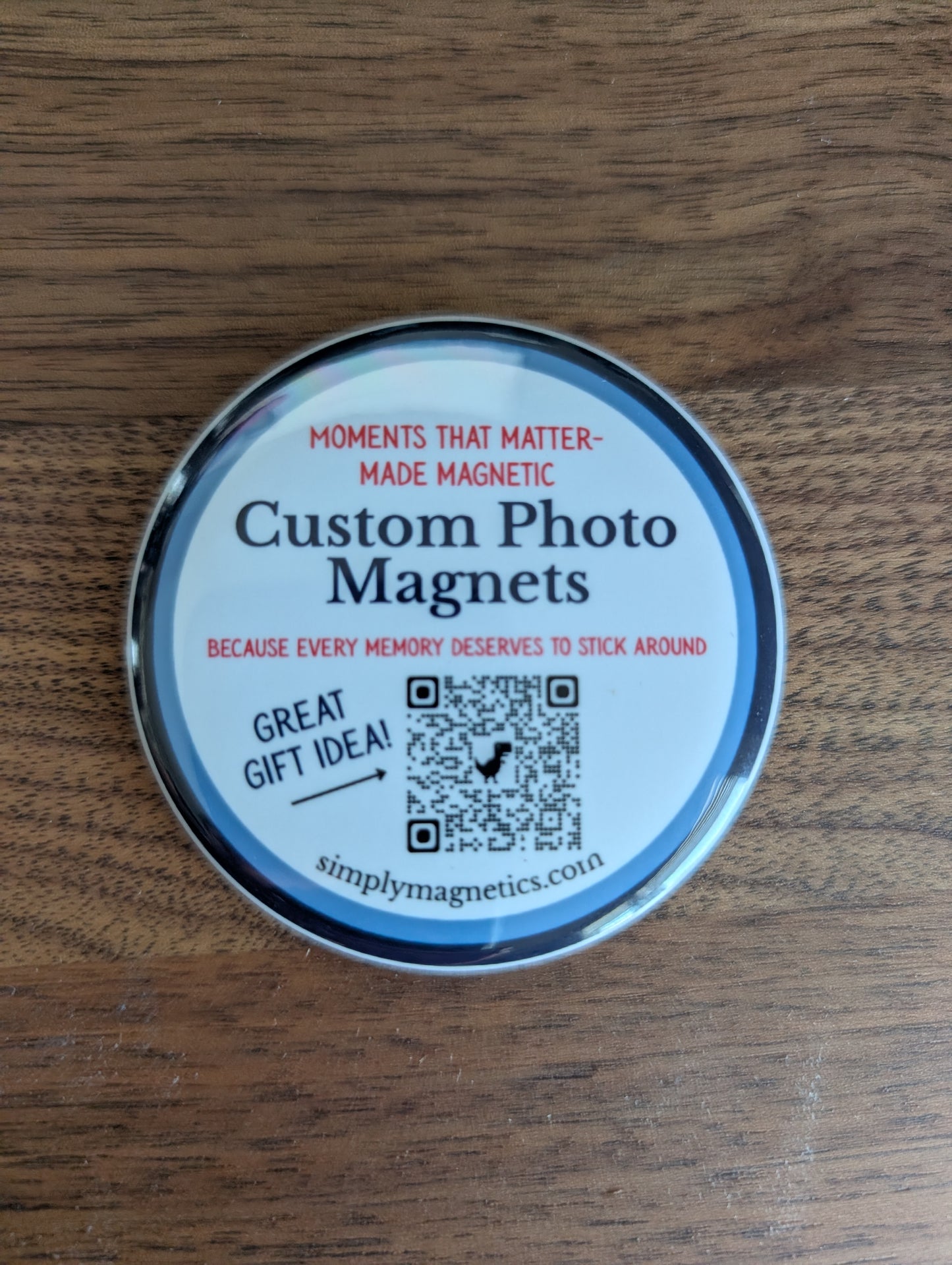 Round Photo Magnets (set of 9- 2.5" in)